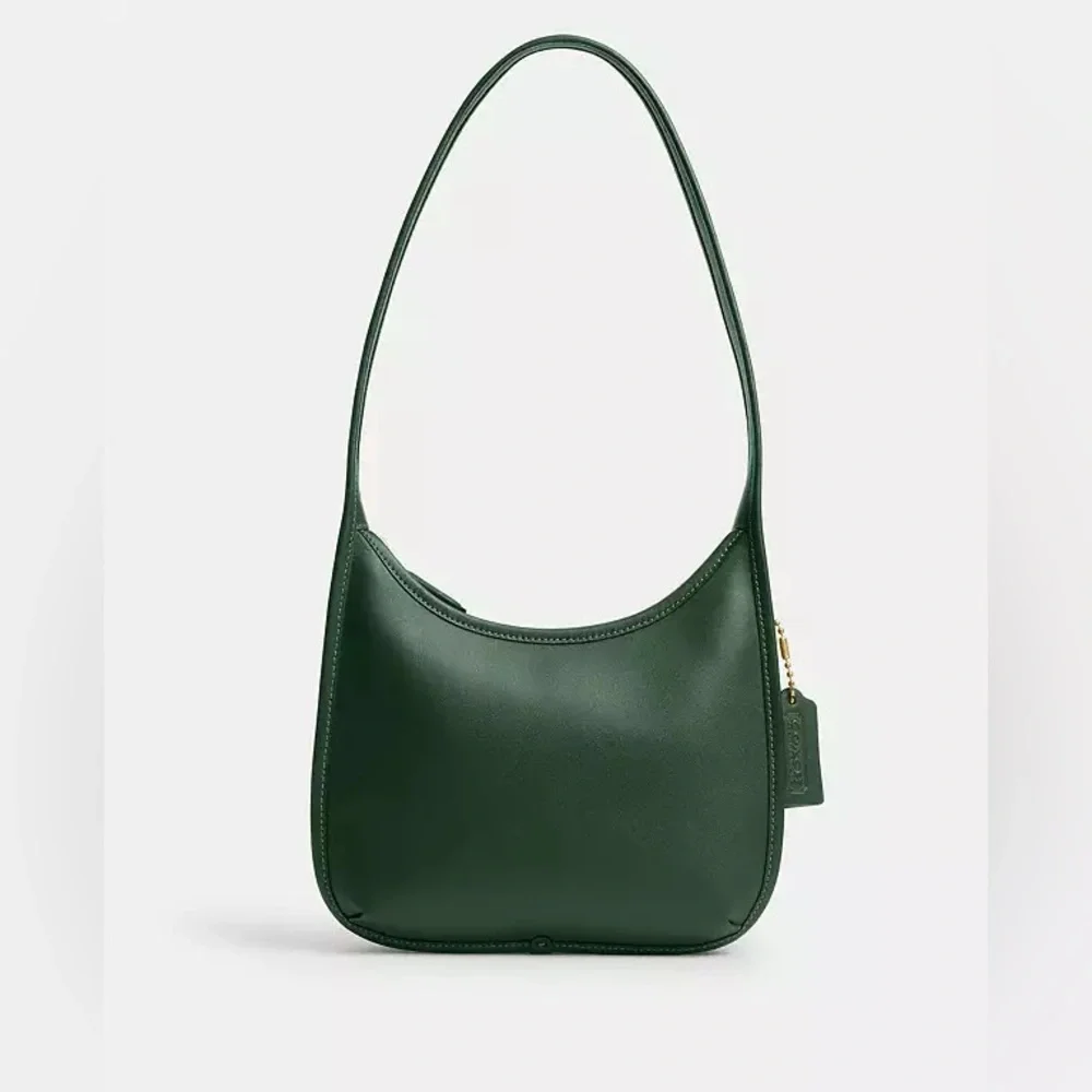 SOLD Coach Curve Zip Bag (Hunter Green) - Picture 1 of 7